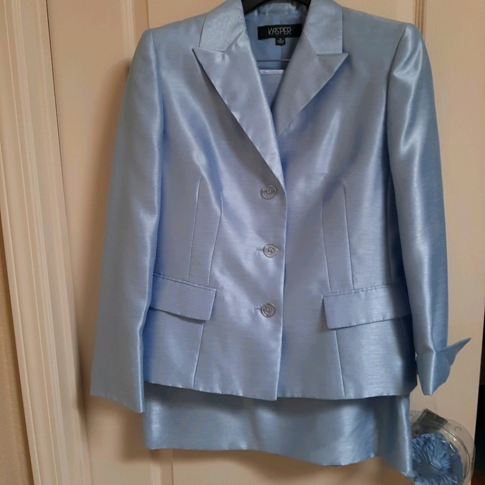 New 2 piece Blue Suit